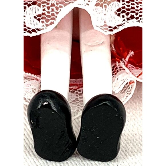 Kurt Adler Spanish Mexican Girl Christmas Ornament Wood Hand Crafted 4.75" Vtg - Picture 8 of 8